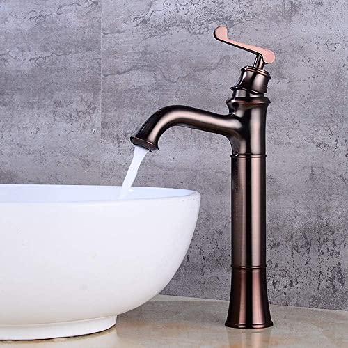 Mitigeur rallongé pour vasque à poser résolvant les éclaboussures d'eau