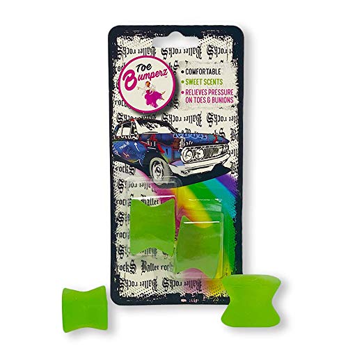 Toe Bumperz Scented Toe Spacers for Ballet Pointe Shoes Latex-Free Silicone Gel2