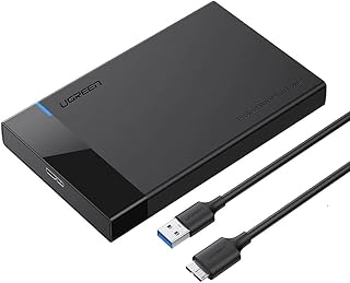 U-G-R-E-N Case Gaveta para Hd Externo Suporta Protocolo de Interface Sata 3 Compativel com Sata 2 Velocidade de Transferência de Dados de Até 5Gbps Compatível Protocolo UASP Windows Linux Mac Os / No Brasil