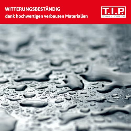 T.I.P. Edelstahl Hauswasserautomat - 4250 l/h Kapazität, 44 m Förderhöhe, 900 W Power,...