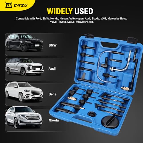 Image of 27PCS Transmission Fluid Filling Adapter Automatic Transmission Fluid Compatible with Nissan VW, Audi, BMW, Benz, Ford, CVT