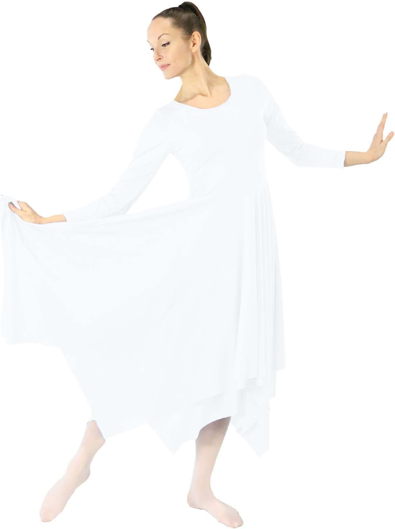 Womens Celebration of Spirit Long Sleeve Dance Dress