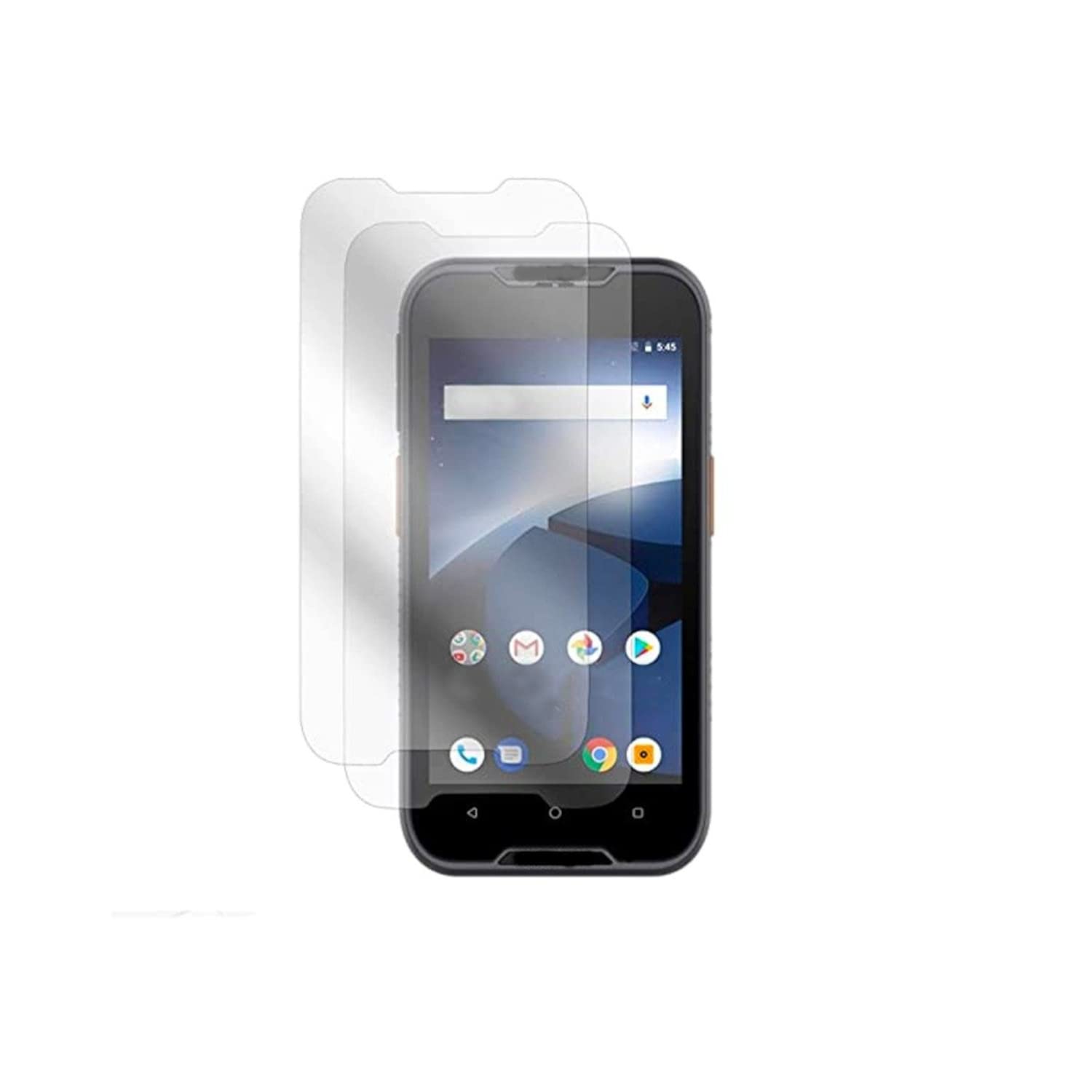 Datalogic ADC, Memor 10 Screen Protectors, Anti-Fingerprint, Transparent Border (5Pcs)