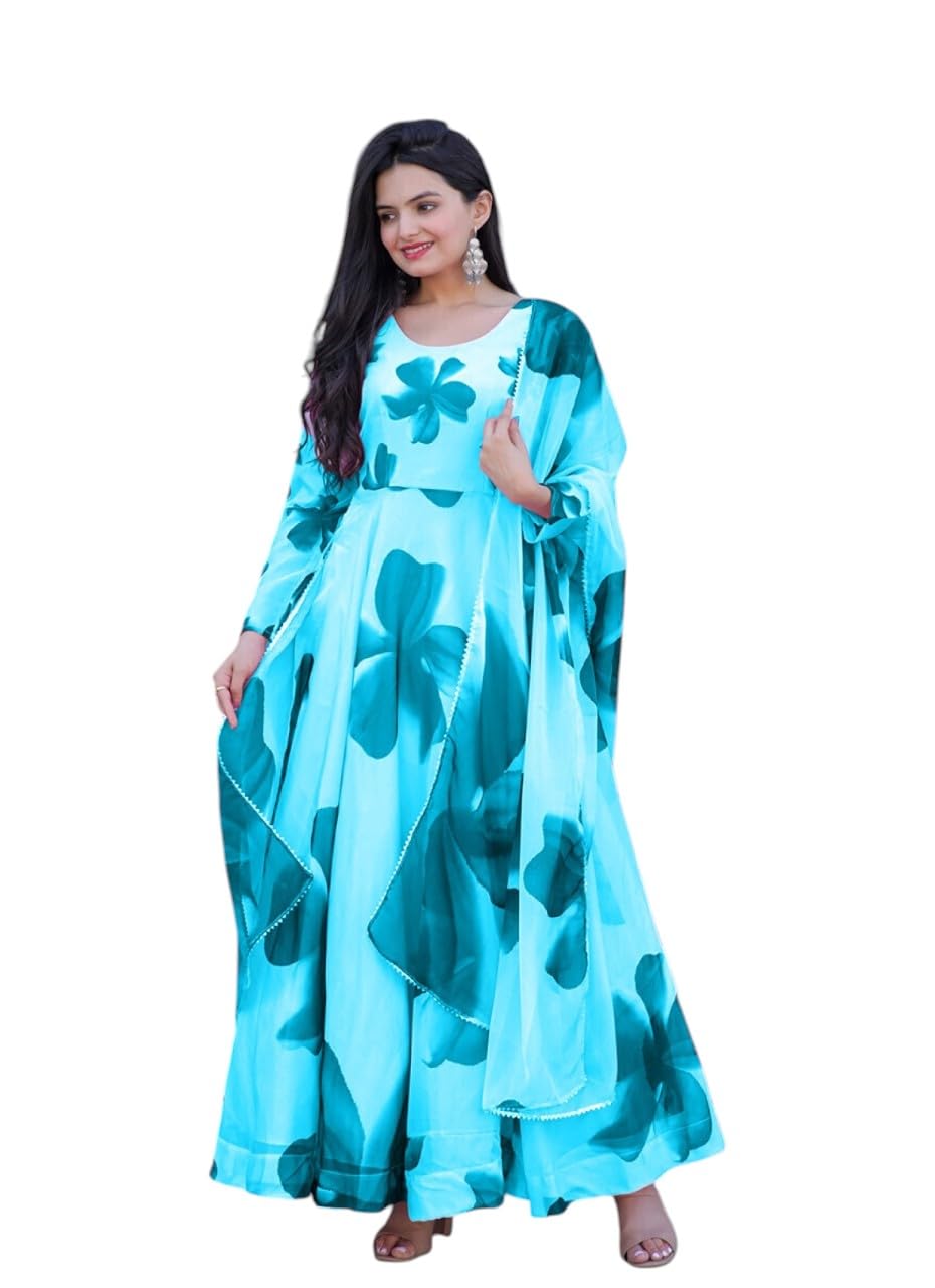 Cottan Blend Gown for Women 224(22)-picture-52