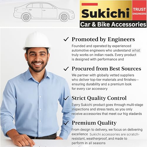 Image of Medirich Lifesciences Sukichi Car Gear Knob Stylish | Universal Car Gear Shift Knob | Manual Transmission Gear Shifter | Car Interior Accessories | Anti Slip Gear Lever Knob | (Slim Dotted, Golden)