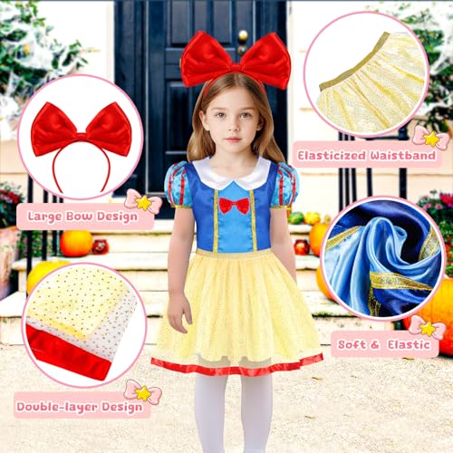 Vestido de Princesa para Niñas EULRGAUS Set miniatura 2