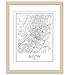 Austin Map Print City Maps of Austin Art Print Map Poster Texas Map Texas Black White Map Wall Art Map Modern Minimalist Wall Art Scandinavian Art City Map Poster 8x10 Unframed Wall Print