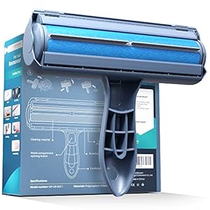 Quitapelos Mascotas Cepillo Quita Pelos Perro Gato Recoge Pelos Mascotas Quitar Pelos Rodillo Removedor de Pelo de Mascotas Cepillo Quitapelos de Muebles Alfombras Pet Hair Remover