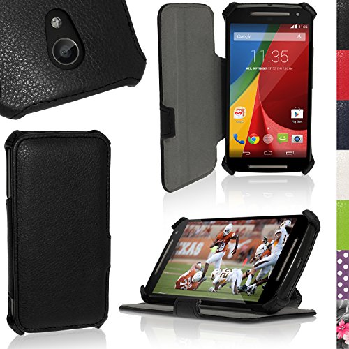 IGadgitz U3417 Custodia PU Pelle per Motorola Moto...