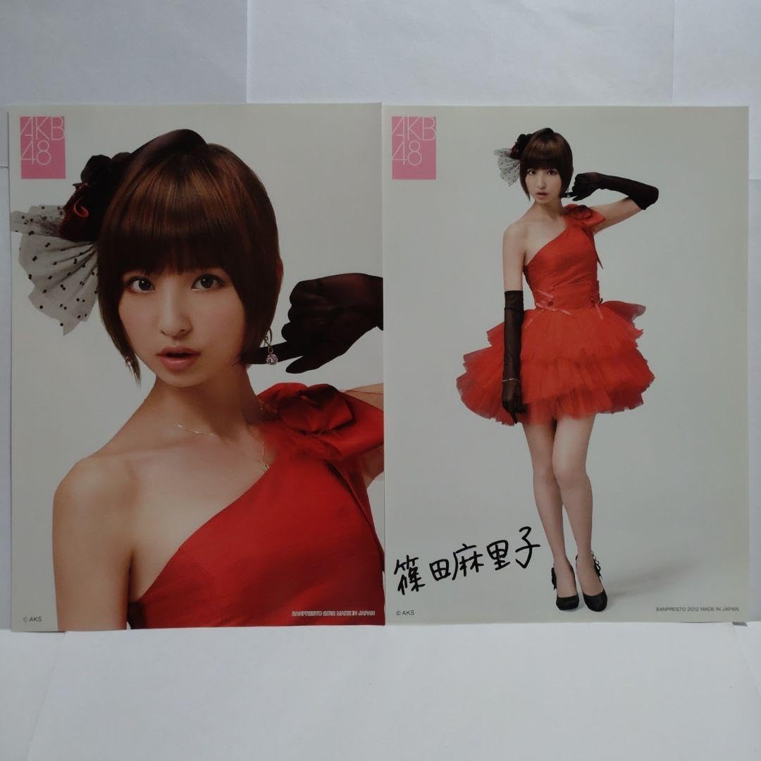 Amazon.co.jp: AKB48 篠田麻里子 推し劇場壁写風マグネット&下敷き他