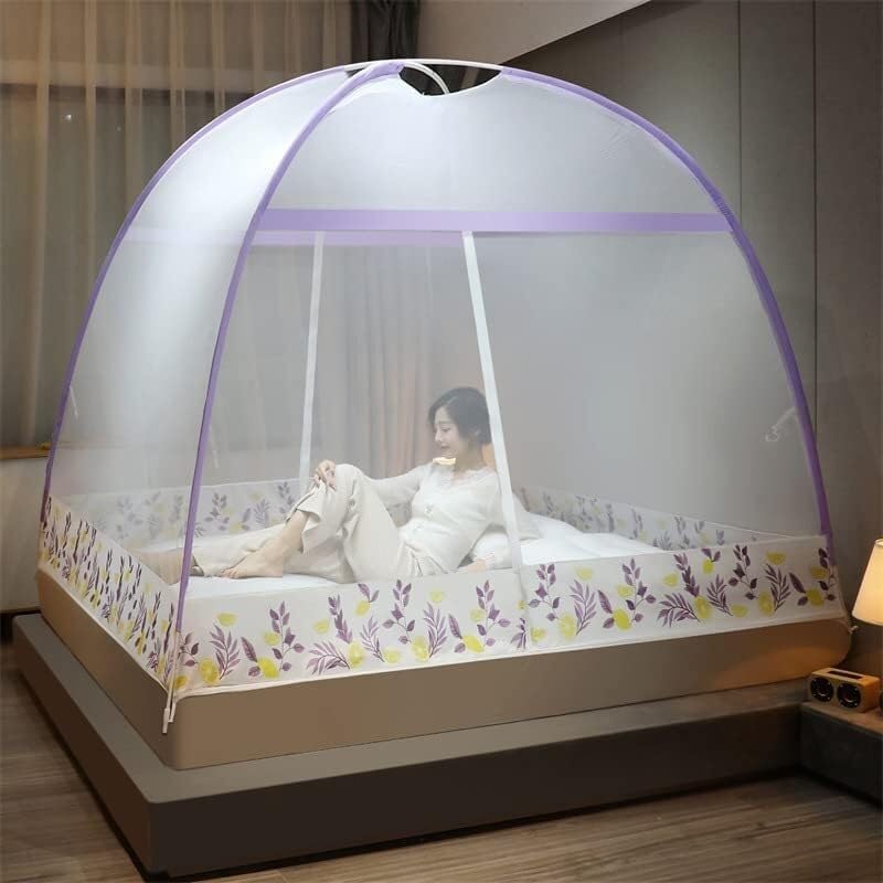 Moustiquaire portative universelle pour lit 1.2 x 2.0m de camping ou maison