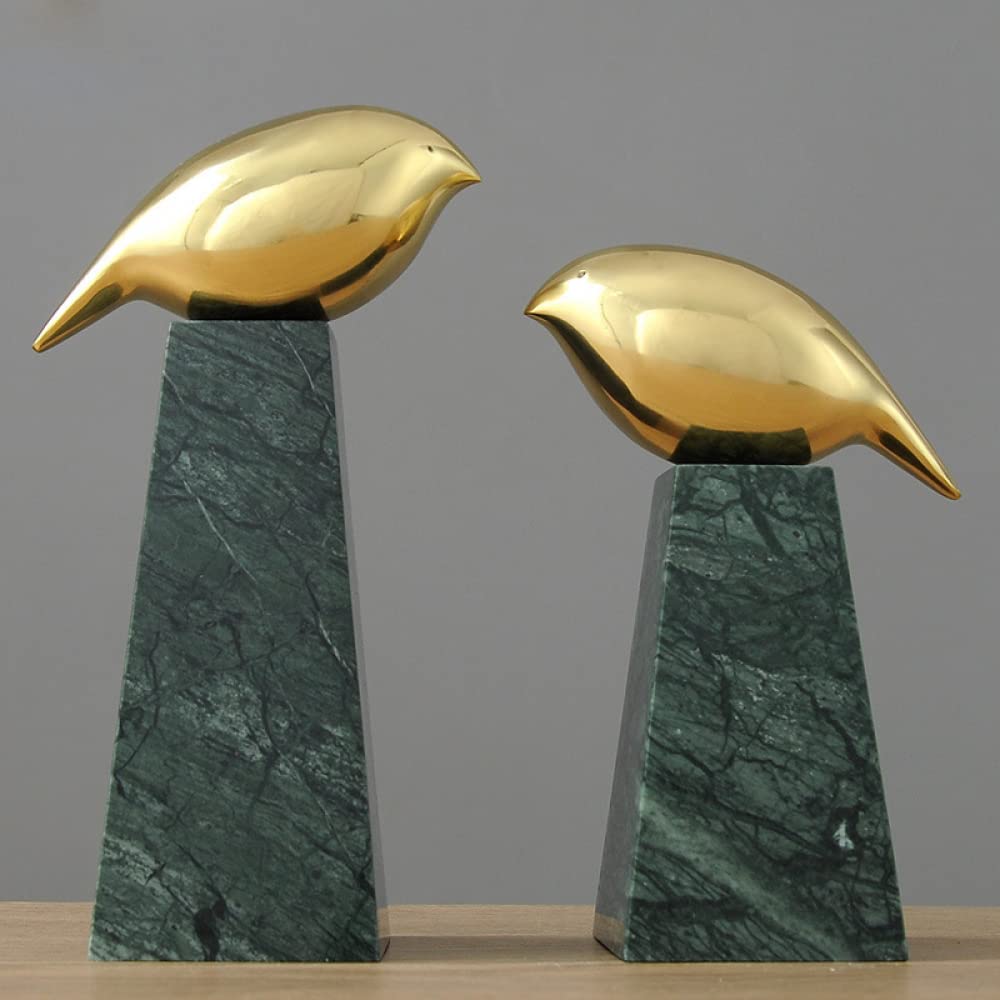 Statue, Ornamenti di Uccelli in Rame Decorazioni for la casa Statue Piccoli Animali for in Stile Moderno