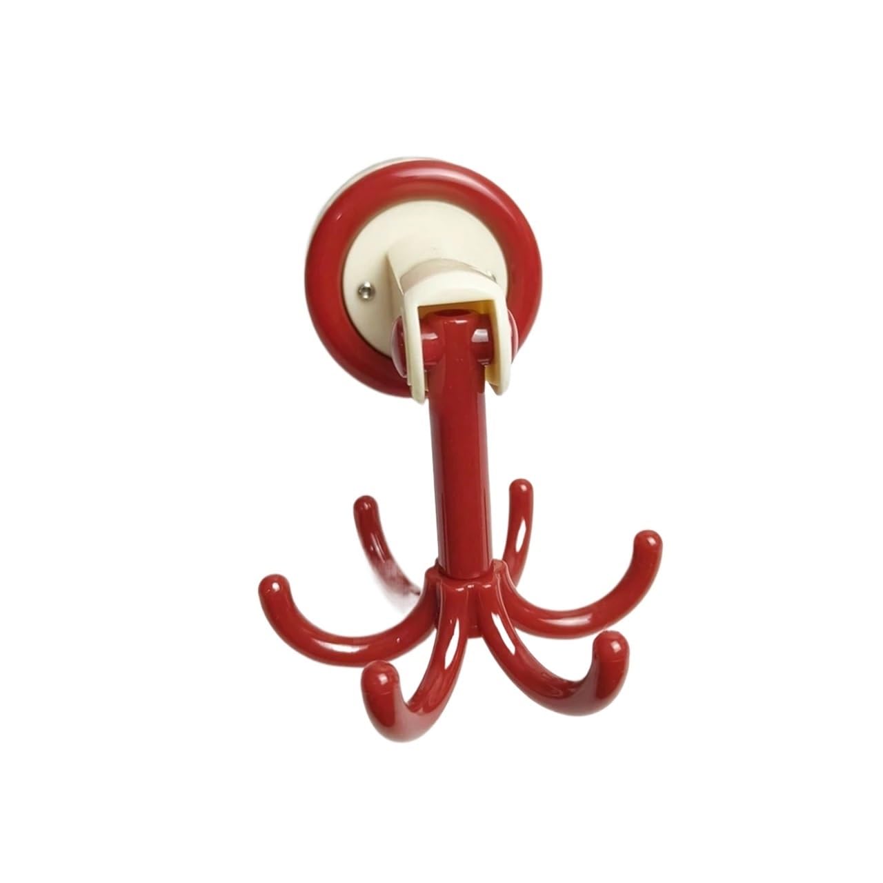 QRSVJZQXKLC 1PC Best-Six-Claw Hook Multi-Function Spatula Spoon Kitchenware Storage Rack Retro Suction Cup Seamless Wall Hanging