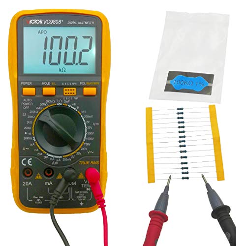 Eeeee 61 Values (Pack Of 1095) 1% 0.25W Resistor Book Kit, 1Ω-10Mω Rohs Compliant For Arduino, Assorted Resistors Set, Assortment Ohm Pack (Ω, K, M) #TOP3