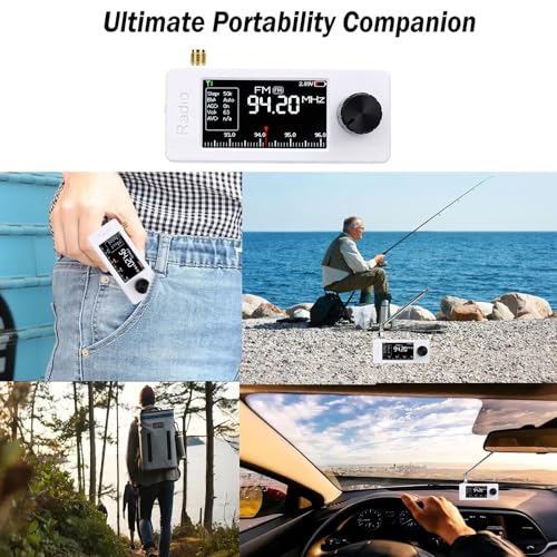 Radio Mini Receptor Full Band Hilitand con Pantalla IPS 1.9" miniatura 4