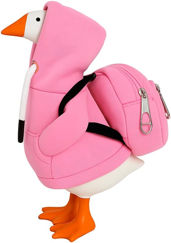 Back to School 7 Inch Desk Goose Outfits Hoodies Tabletop Goose Accessory Mini Porch Goose Costume