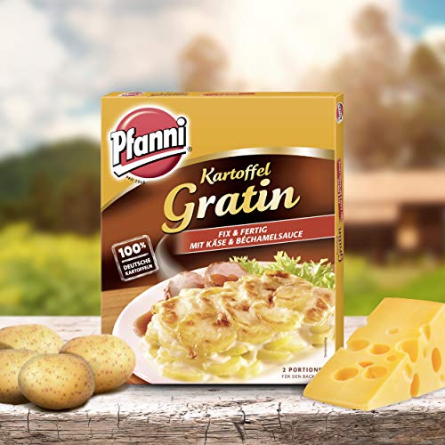 Pfanni Kartoffelfertiggericht Kartoffel Gratin "Fix & Fertig" für die schnelle Zubereitung deutsche Kartoffeln 400 g – Bild 7