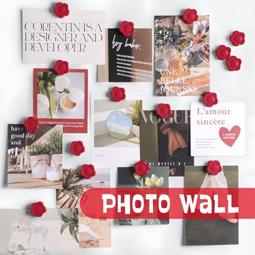 10 imanes decorativos fuertes pequeños para nevera miniatura 5