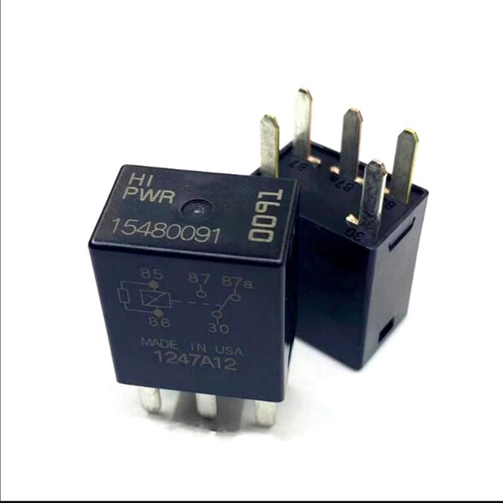 VDOQTLJT Relay 15480091 12VDC DC12V 12V 5PIN