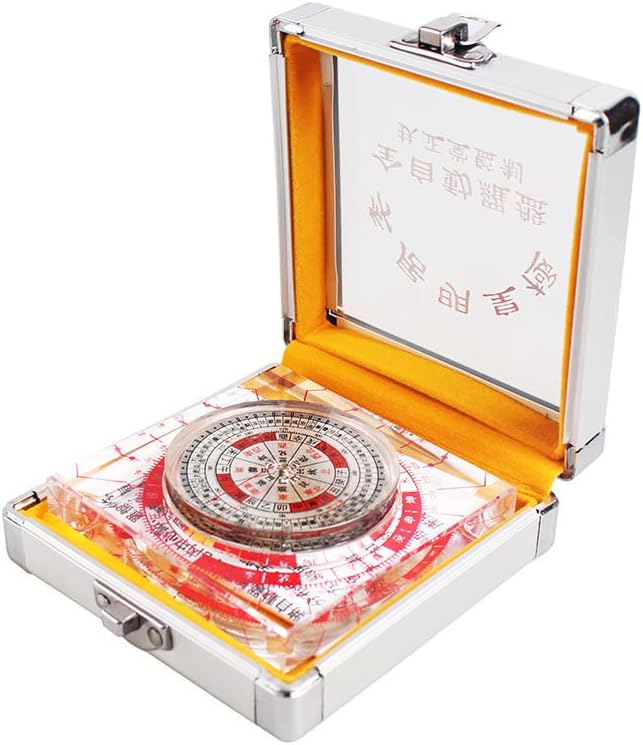 Taoist Supplies Amulet Exorcism Bringing Good Luck Mascot Decoration Pendant 全自动水晶罗盘 袖珍小罗盘 水晶小罗盘简单实用精品罗盘（1Pcs 小自动罗盘（1Pcs 5个 image 3
