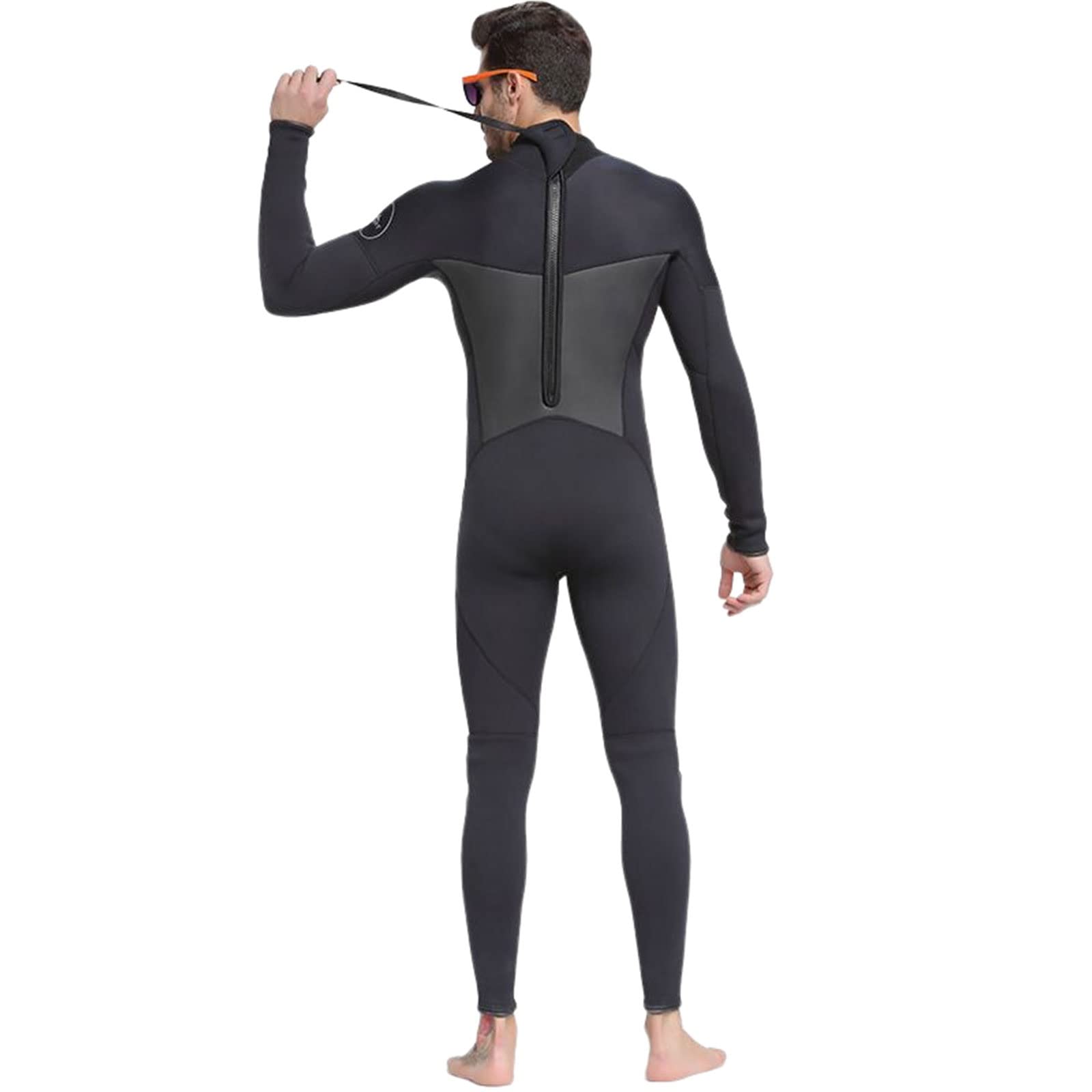 Wygwlg Combinaison intégrale pour Hommes, Combinaisons complètes de 1,5 mm à Manches Longues, Combinaison Thermique, plongée pour Hommes, Surf, plongée en apnée, Kayak, Sports Nautiques