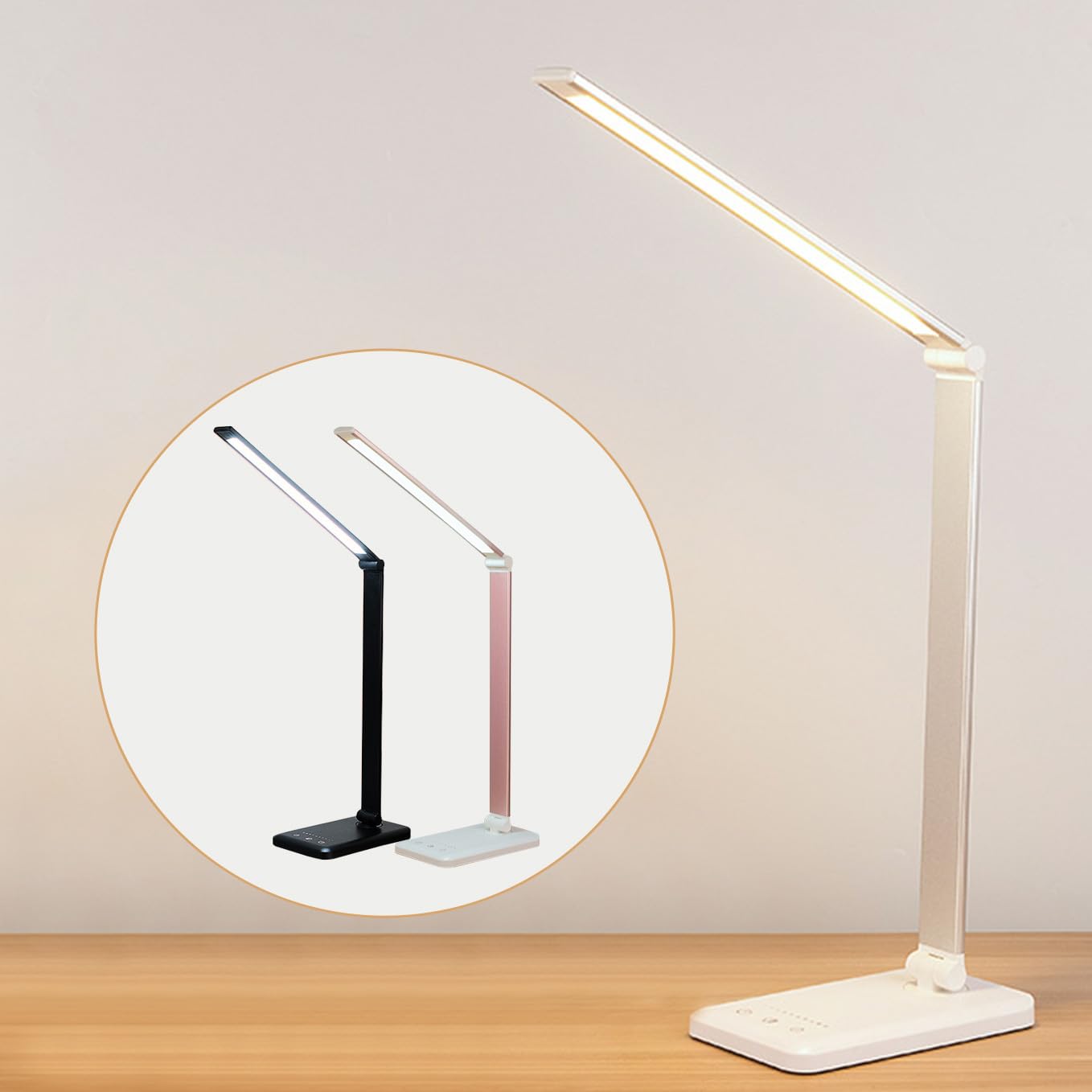 Amazon.co.jp: LEDライト USB充電式 コードレス デスクライト LED 調光 