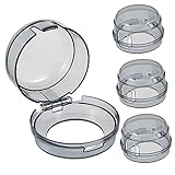 ibasenice 4pcsストーブカバーチャイルドセーフティガスストーブノブカバークッカーガードカバー