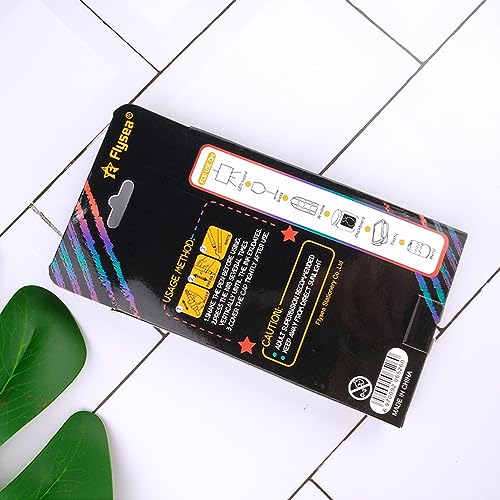 Yhplxyuus 8 Pieces Highlighter Pen Pack of 8 Colorful Erasable Liquid Chalks Fluorescent Window Glass Paint Pens Whiteboard Marker Pens for Chalkboard Erasable Chalk Markers Whiteboard Dry Erases - Image 9