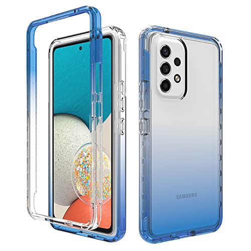 Coque solide antichoc Galaxy A12 5G bleue idéale pour les trajets du quotidien