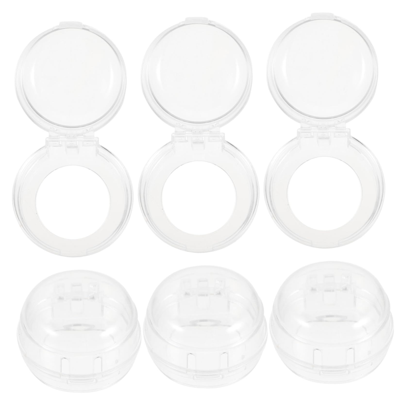 RORPOIR Childproof Oven Lock 6 Pack Stove Knob Covers Gas Stove Burner Safety Guard Baby Proof Knobs