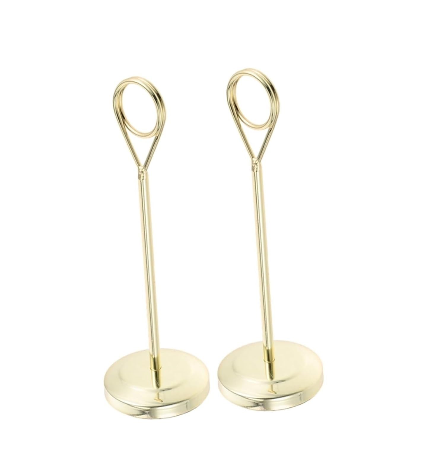 Gwyzax Table Number Holders Place Card Holder,2/6/12pcs Table Numbers Holders,Table Place Card Holders,for Wedding,Birthday Party(2PCS)