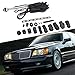 75 Cm Car Auto Power Antenna Replacement Kit, AM FM Electric Mast For Mercedes For Benz W140 W126 W124 W201 C E S Class 190 300 500 SL SEC Models DC12V