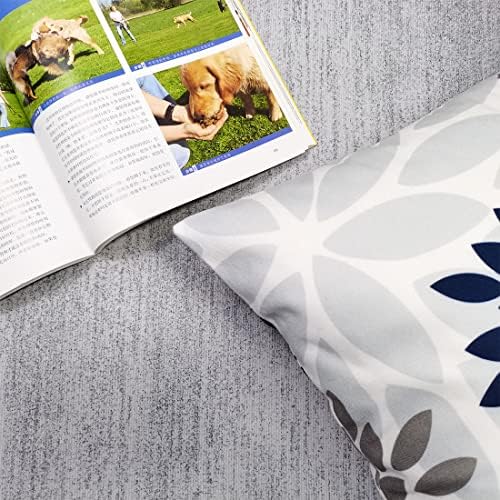 ZHILING Set of 4 Cushion Covers 45 x 45cm Navy style Family Faith Hope Love Words Pillow Cases Decorative Spring Summer Throw Pillow Covers for Sofa Bed Decor Square 18x18 Inches Throw Pillow Cases