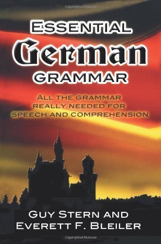 Essential German Grammar by Guy Stern (Jun 1 1961) B00DEKBDPY Book Cover