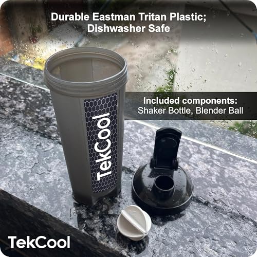 Image of TEKCOOL Gym 2. 2 Litre Bottle for Gym Workout, Motivational Sipper gallons for Adults, Water Bottles 2 + LTR, 2litre Sipper for Men & Women Motivational gallons