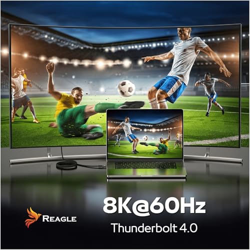 Cable Thunderbolt 4 de 3 metros con Power Delivery de 100W y transferencia de 40 Gbit/s 3