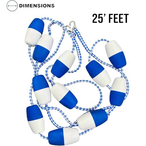 Kit de cuerda y flotadores para piscina 25ft Poolzilla miniatura 2