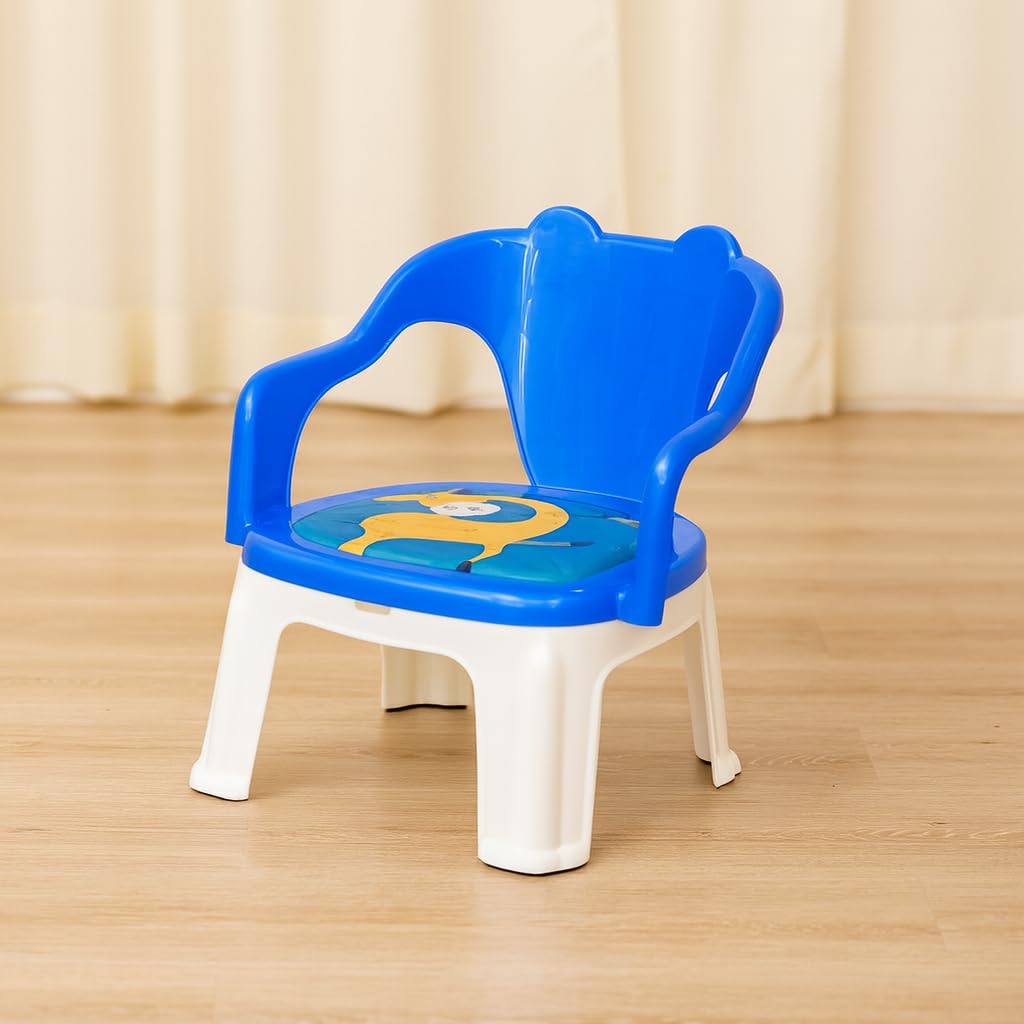 Toyify Kids Study Chair with Adjustable Height & Backrest | Comfortable, Durable & Lightweight Chair for Children – Perfect for Study, Dining & Play (BalComfort Lite, Blue)-image-32