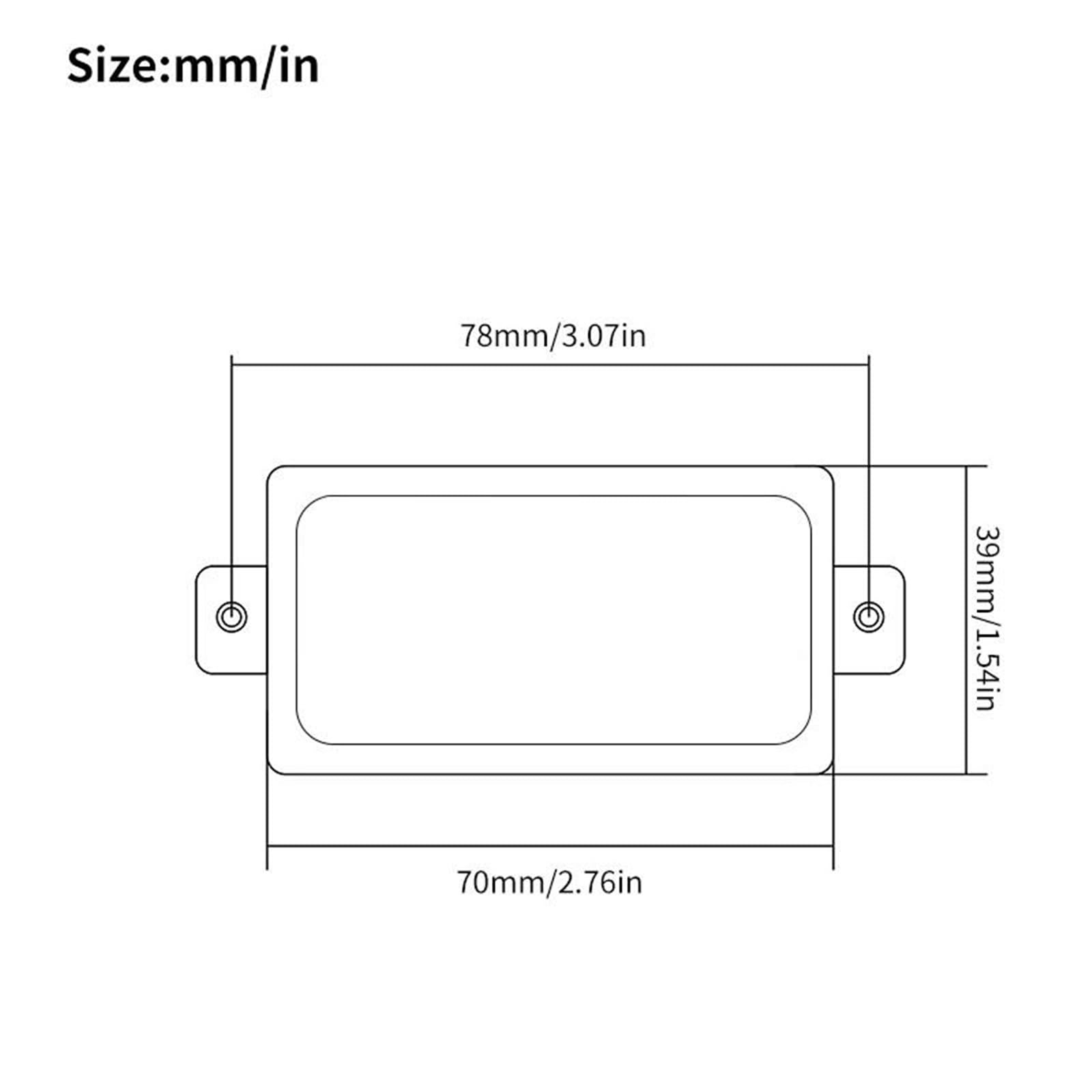 Przetwornik Do Gitary Elektrycznej Gitara W Stylu LP Z Mosiężną Osłoną Alnico 5