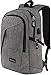 Price comparison product image Mancro Laptop Backpack, Business Water Resistant Laptops Backpack Gift for Men Women with Lock and USB Charging Port, Anti Theft College School Bookbag, Travel Computer Bag for 15.6 Inch Laptops,Grey