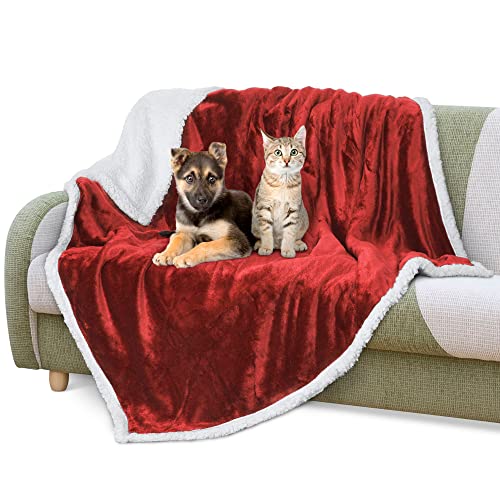 Kritter Planet Manta de forro polar para perros, lavable, suave y esponjosa, para perros grandes, medianos y pequeños, cachorros, gatos, 152 x 127 cm Cover