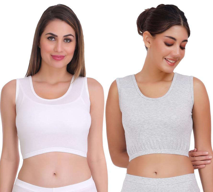 selfcare Womens Solid Polycotton Round Neck Sleeveless Innerwear Thermal Vest-picture-15