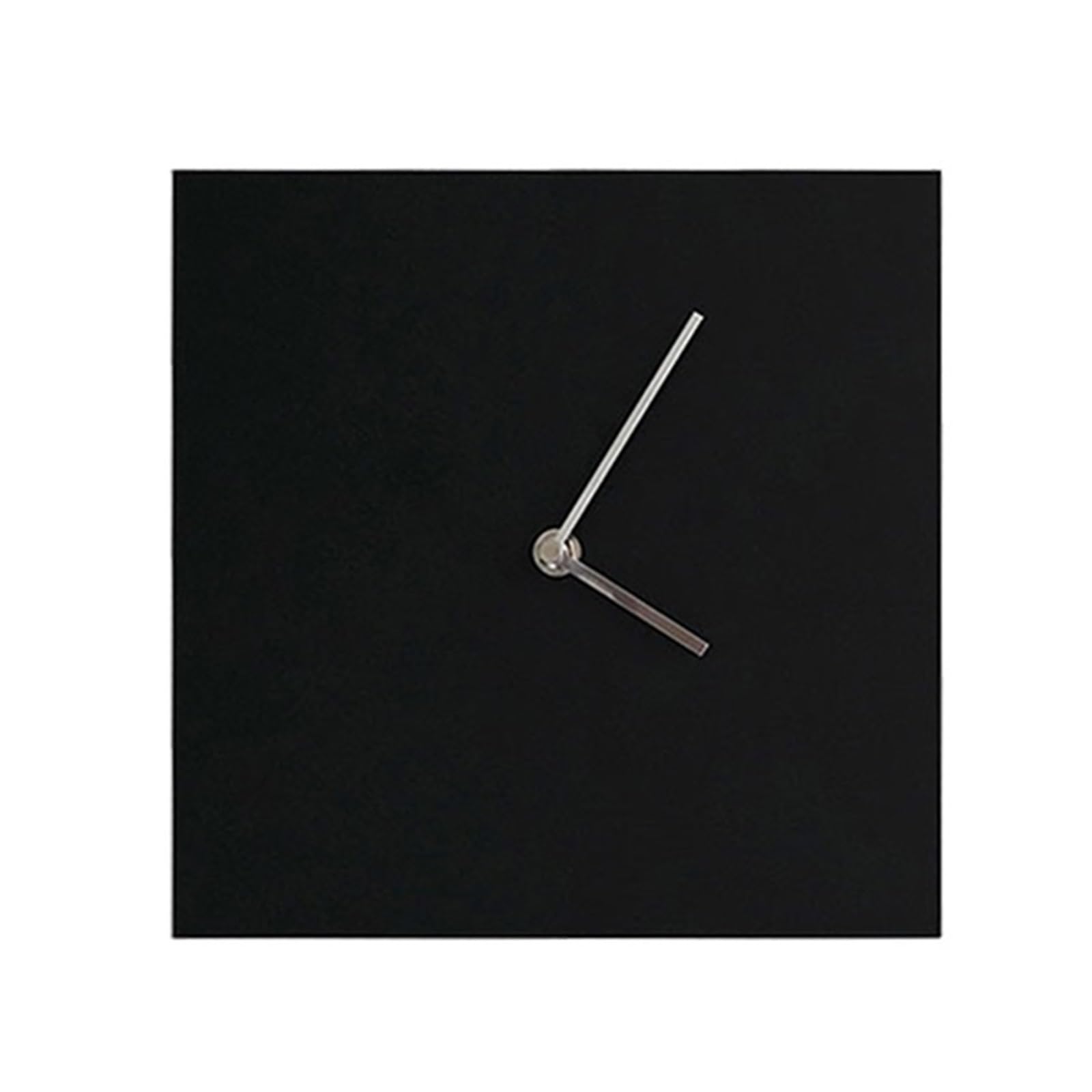 DFHS46JK Wall Decor Nordic minimalist silent Klein blue or black wall clock battery powered for living room decor(Black)