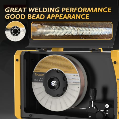 Image of TOOLIOM ER70S-6 0.023 inch Mild Steel MIG Welding Wire 10LB