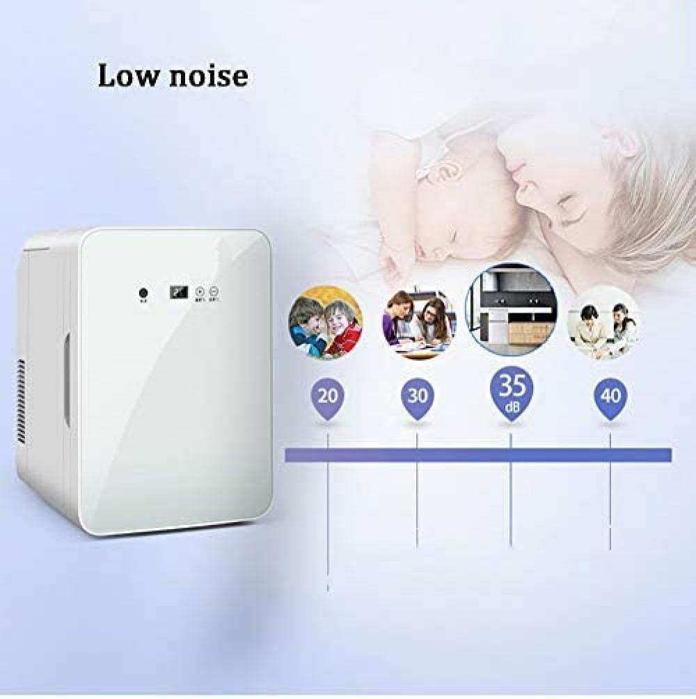 ZLM Mini frigo, Mini frigo per Auto, Frigorifero Portatile e riscaldatore termoelettrico AC/dc per farmaci, casa e Viaggio 12 Litri