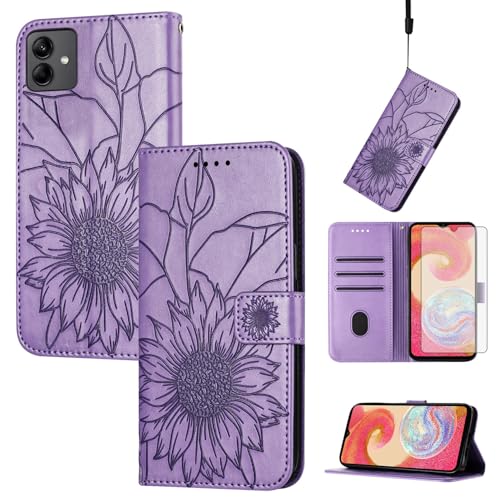 Housse fleurie Samsung Galaxy A04e idéale pour vos sorties