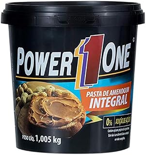 Pasta De Amendoim Power One 1kg Integral Natural