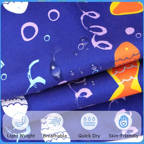 Image of Boys Swim Trunks Toddler Swim Shorts Boys Bathing Suit Kids Swimsuit-Quick Dry,for 3-12 Years