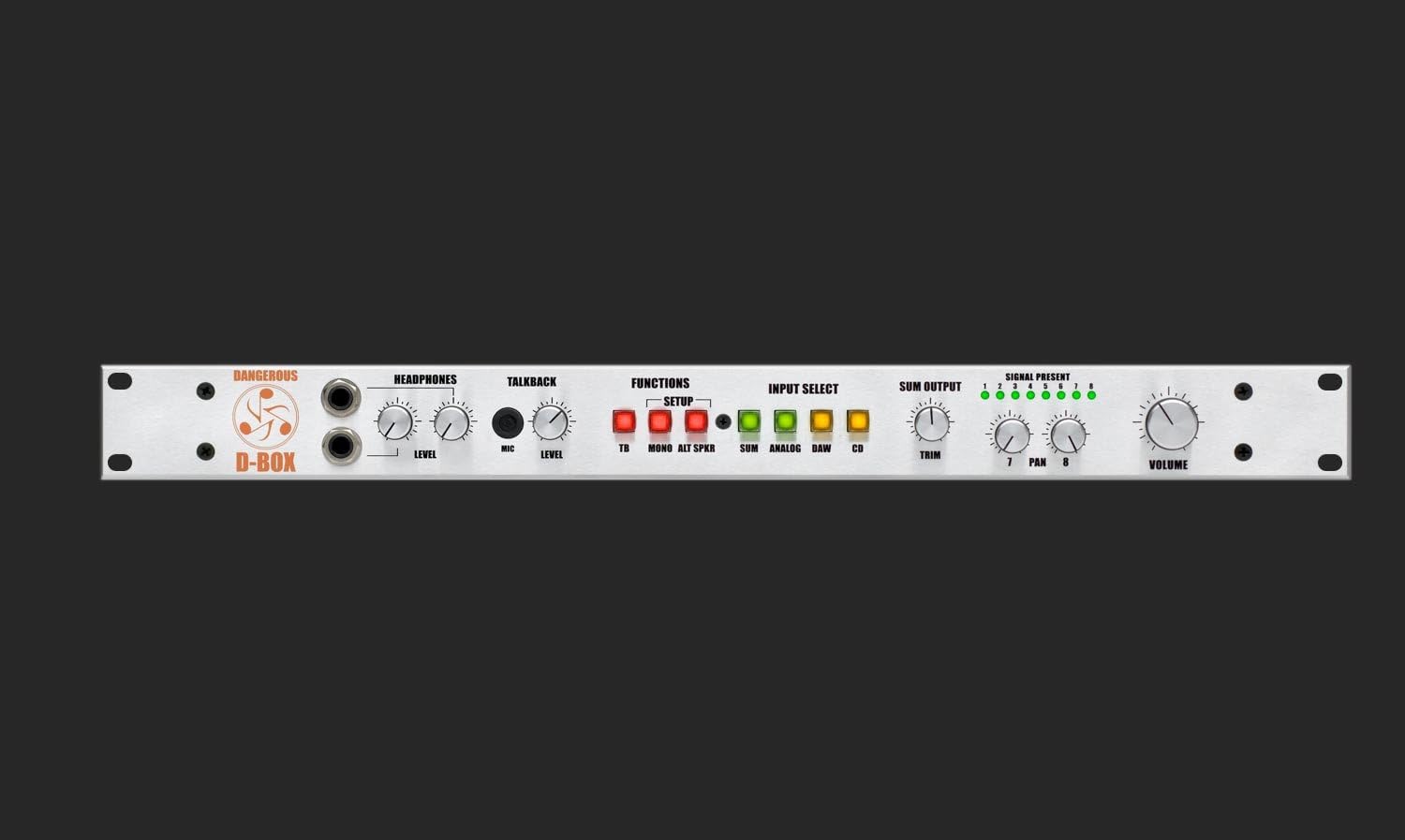 Dangerous Music D-BOX Central Control With Analog Summing