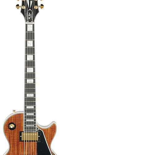 Epihoneレスポールカスタム koa natural Epiphone Les Paul Custom Koa in Natural – nafiriguitar.com